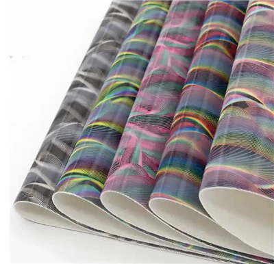 3D TPU סרט למינציה רקסין מודפס עור בד Pu לתיקים
