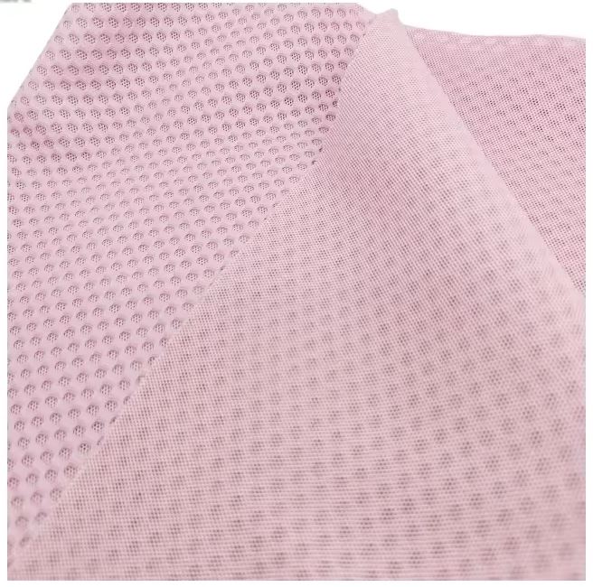 3D Spacer Mesh 100 Polyester Backpack Mesh Fabric
