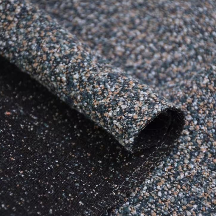 Wholesale Home Textile Upholstery Boucle Woven Fabric