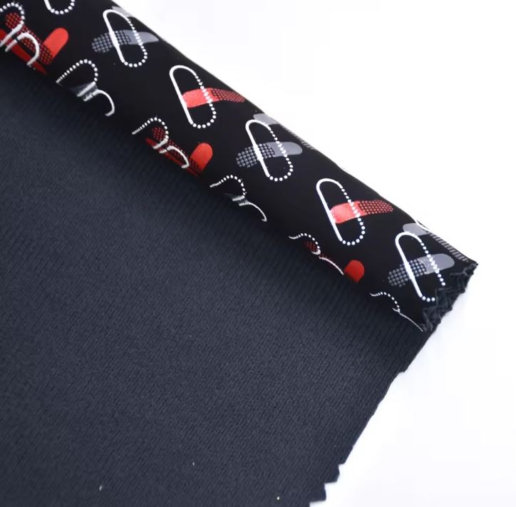 Wholesale Screen Printing Designer Faux Print PU Synthetic Leather Fabric